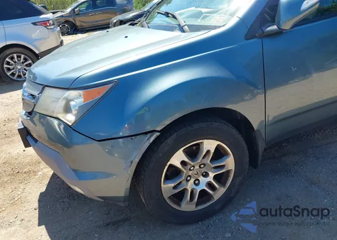 2007 Acura Mdx Technology Package from USA, damaged, VIN 2HNYD28307H541762